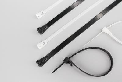 China DEMOELE DM-8*200RT / XGS-8*200RT mm Professional supply nylon plastic reused adjustable zip ties strap for sale