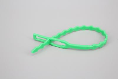 China 165mm CE ROHS REACH PA66 releasable fixed nylon bead cable ties knot zip ties for sale