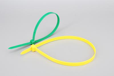 China 7.2*400mm Low price & high quality black white colorful nylon uv cable ties manufacturers for sale