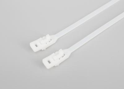 China DM-4.8*280RT mm double loop reusable cable tie / double lock releasable cable ties for sale