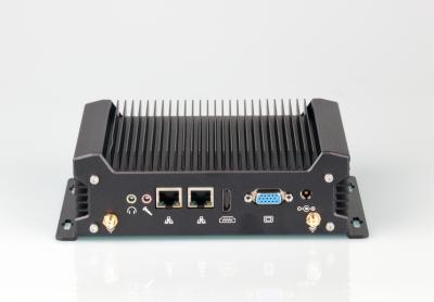 Computer Box Ports Fanless Industrial Box PC Intel 4th-13th Gen Core i3 i5 i7 Dual Gigabit ...