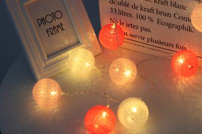 China LED Light String , Battery-Operated, Mood Lighting, White/Grey/Brown Christmas atmosphere decorate Wedding for sale