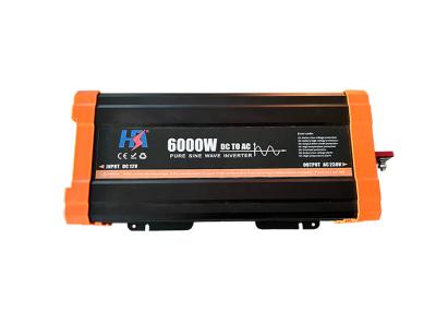 China HAS Manufacturing Home Power Inverter 6000w High Power High Efficiency DC To AC Inverter Used At Home/Outdoor/Car/Boat for sale