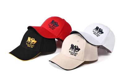 China 6 gorras de béisbol al aire libre del algodón del panel en venta