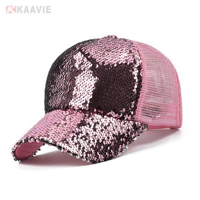 China Cotton Twill 6 Panel Blank Trucker Cap Plastic Buckle 58cm pink trucker hat for sale