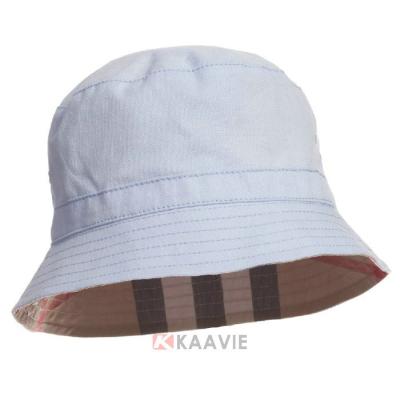 China Unisex Summer Reversible Cotton Bucket Hat mens OEM ODM Service for sale
