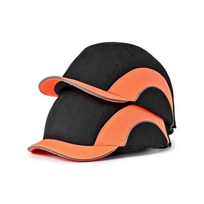 China EN812 Standard Baseball Bump Cap Safety Helmet Integrated Shock Absorbing for sale