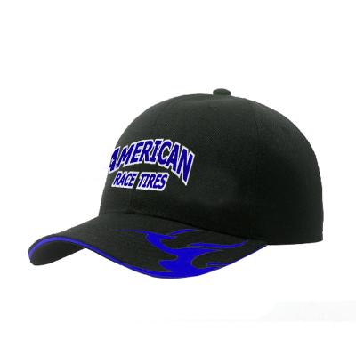 China ODM Embroidered Logo Baseball Cap Cotton Cloth 6 Panel High Profiel for sale