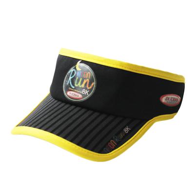 China OEM Outdoor Embroidered Sun Visor Caps 56cm 100% Cotton Unisex for sale