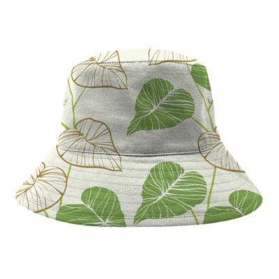 China Printed Logo 55cm Outdoor Bucket Hats 100% Polyester For Kids for sale