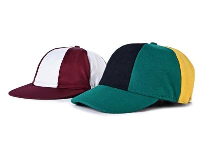 China Wool 8 Panel Baggy Green Cricket Cap With Custom Logo for sale