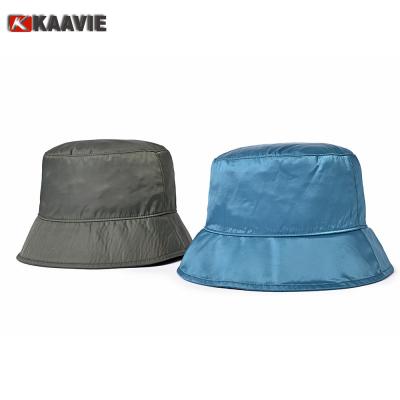 China 58cm Unisex Blank Fisherman Bucket Cap With Custom Logo for sale