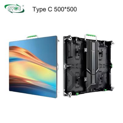 China Type C P2.976 Outdoor Rental LED Display 500x500 / 500x1000 Cabinet Nationstar LED for sale