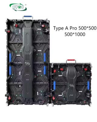 China Type A Pro P2.976 Stage Rental LED Panel SMD1921 Cube Display Curve Cabinet 5000Nits for sale