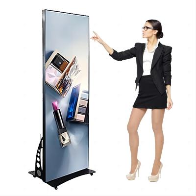 China P2 P2.5 P3 Led Poster Display For Stores Airports Hotels And Shopping Malls for sale