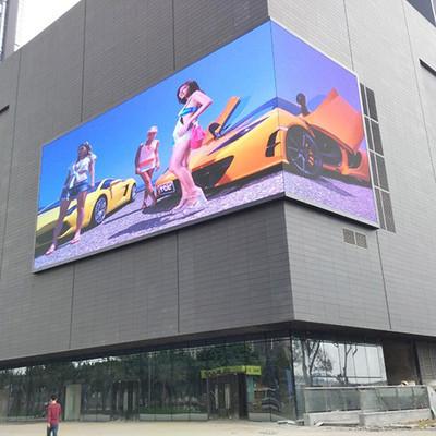 China P10 SMD3535 8000nits Outdoor LED Advertising Screen IP54 AC110V for sale