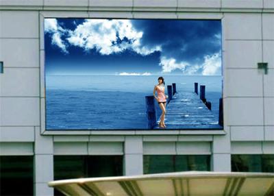 China High Resolution P10mm Outdoor Fixed LED Display With Strong Cabinet 9-400m View Distance for sale