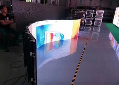 China Echada interior SMD2121 1920Hz del pixel de la pantalla P3.91mm del alquiler LED del mantenimiento delantero en venta