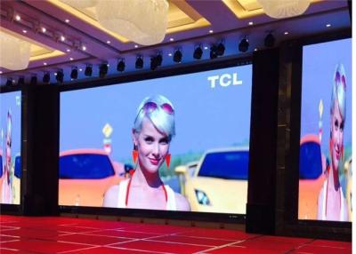 China Ayuda de alquiler interior ultra fina de la pantalla LED de P4.81mm todo el medios nivel de la protección del formato IP31 en venta