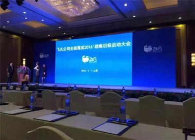 Chine Affichage à LED D'intérieur superbe ultra mince de location de P3.91mm HD 4K aucun Cabinet de conception de fan 500*500mm à vendre