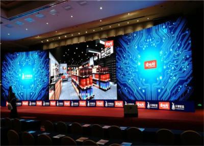 China El concierto interior de la pantalla de la etapa LED de P6mm llevó el tamaño SMD3528 del módulo de la pared 384*192m m en venta