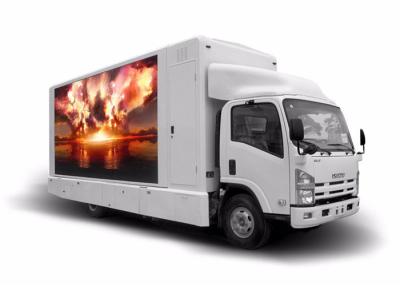 中国 P10mmの移動可能なトラックの可動装置によって導かれた表示/屋外の移動式導かれたスクリーンの賃借りはサイズをカスタマイズしました 販売のため