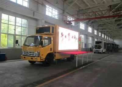 China Waterproof P8mm Mobile Truck LED Display Wide Viewing Angle IP65/IP54 for sale