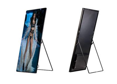 China P2 LED Poster Display 3840Hz 4G/WiFi Control brightness1000cd mirror led display for sale