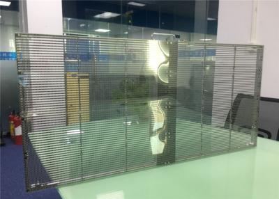 China Transporte fácil transparente Center comercial da exposição de diodo emissor de luz do vidro para visitar mostras à venda