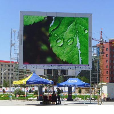 China 3840Hz P3.33 Outdoor Fixed full color LED Display 7000nits outdoor led advertising signs for sale
