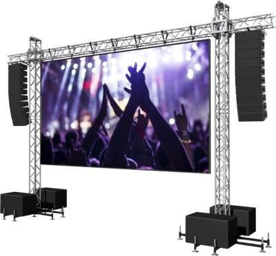China P3.91 P4.81 200W LED Stage Screen Rental 500X1000mm Cabinets for sale