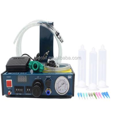 China 983 Semi Automatic Glue Dispenser machine Solder Paste Liquid Dispensing Machine,solder paste dispenser for sale