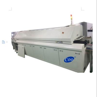 China Dual Rail Nitrogen Smt Reflow Oven  Lead Free  Hot Air Reflow Oven 12 Zones for sale