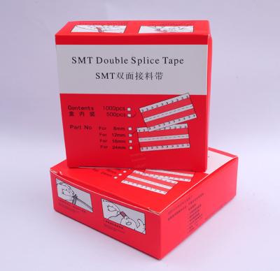 China Esd Smt Double Splice Tape 16mm Antistatic Smt Carrier Tape 500pcs / Box for sale