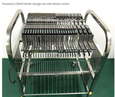 China Panasonic Cm402 Esd Magazine Rack With Electric Control  Panasonic Feeder Cart for sale