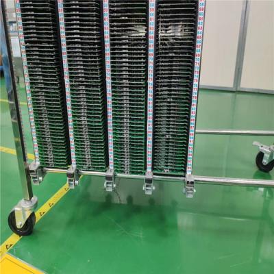 China SS201 ESD Circulation PCB Storage Cart 150kg/Layer Cabinet Tool Cart for sale