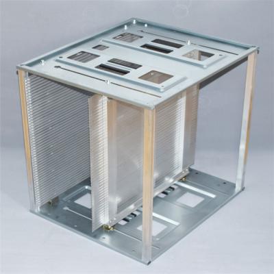China SMT Heat Resistant ESD Pcb Trays Aluminium Pcb Magazine Rack for sale