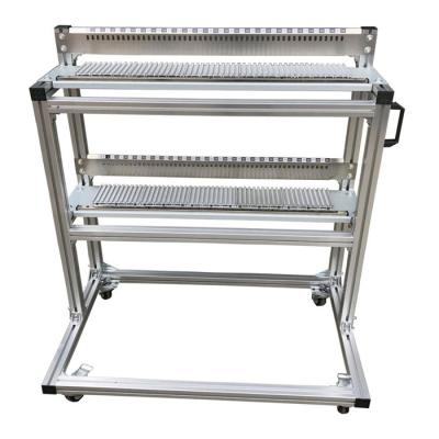China 2 Layers Samsung SM Esd Storage Racks Aluminum Alloy for sale