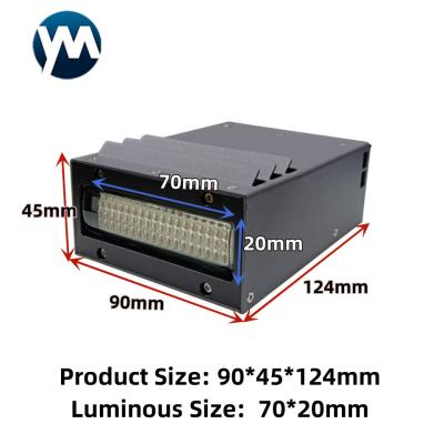 China 200W Customizable UV LED Curing Lamp COB 7020 395nm for 6090 UV Flatbed Printer Label A3 Printer Ink Drying for sale
