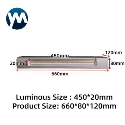 中国 4300W フレキシグラフィックプリンター用 ラベルプリンター用 インクジェット3D用 フラットベッドUVインクプリンター用 固化ランプ 販売のため