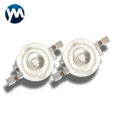 China Silicone Lens UVA LED Light SMD 365nm 405nm Imitation Lumen Beads for sale