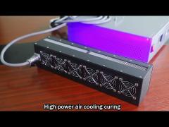 Air Cooling LED UV Curing Systems For Printing 1200W UV LED Curing Lamp