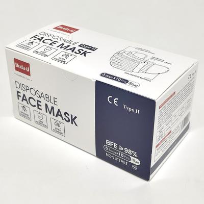 China ASTM Level 2 Adult Medical Protective Mask FDA Device Listed And Registration for sale