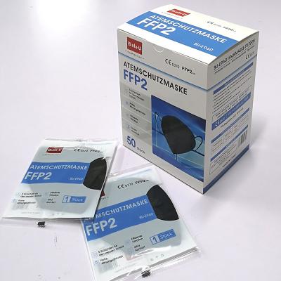 Китай Складывая тип респиратор устранимой маски FFP2 частичный, CE 0370 лицевого щитка гермошлема уровня защиты FFP2 продается