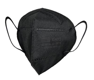China La mascarilla protectora del negro KN95, dispositivo de partículas de la máscara FDA del respirador enumeró en venta