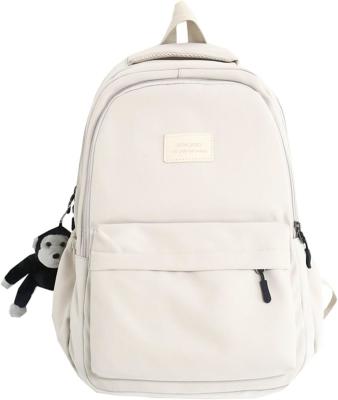 China Backpack for School College Backpack Large Capacity Bookbags for Girls Women Students Casual Travel Daypacks Solid Color for sale