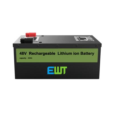 China Fósfato 48V 20Ah Batería de titanato de litio Paquete de alta temperatura en venta