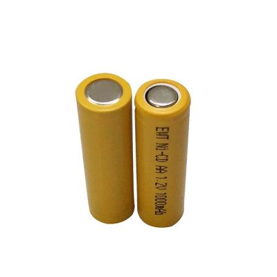 China Benutzerdefinierte Nickel-Cadmium-Batterie 1300mAh NiCd wiederaufladbare Batterie zu verkaufen