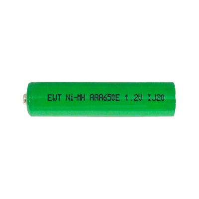 China AAA Größe Nimh Wiederaufladbare Batterie 650mah 700mAh Ni-Mh AAA 800mAh 1.2v zu verkaufen