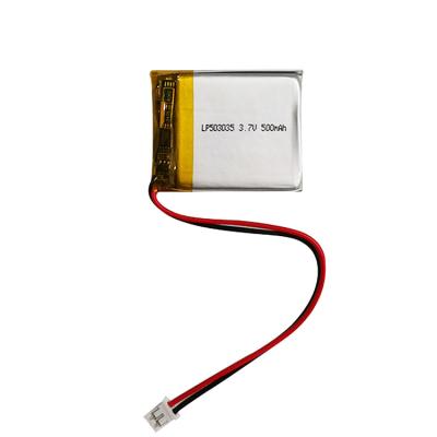 China 3.7v 500mah Lithium Polymer Battery Cell Polymer Lithium Battery Pack for sale